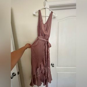 ASOS Dusty Rose Bridesmaid Gown